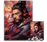 Japanese Sakura Warriors 1000 Pieces Puzzles for Adults Jigsaw Puzzles for Adults for Teenagers, Family Game Night, BrainChallenging Gift Idea 1000 PCS(75x50cm)