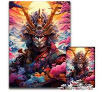 Japanese Sakura Warriors Jigsaw Puzzle 1000 Pieces Wooden Jigsaw for Teenagers, Family Game Night, BrainChallenging Gift Idea 1000 PCS(75x50cm)
