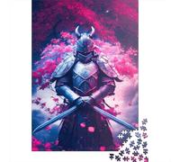 Japanese Samurai 1000 Pieces Puzzles for Adults & Teenager Teenager Man Woman Gift 1000pcs (38x26cm)