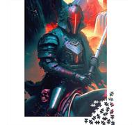 Japanese Samurai 1000 Pieces Puzzles for Adults & Teenager Teenager Man Woman Gift 1000pcs (38x26cm)