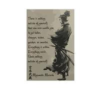 Japanese Samurai Best Quotes I Choose to Live by Choice Poster (4) Canvas Poster Bedroom Decor Sports Landscape Office Room Decor Gift Unframe-style 16x24inch(40x60cm)