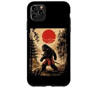 Japanese Samurai Bigfoot UFO Anime Vintage Fighter Ukiyo-e Case for iPhone 11 Pro Max