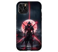 Japanese Samurai Epic Majestic Bloodmoon Otaku anime manga Case for iPhone 11 Pro