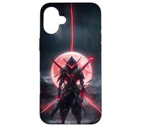 Japanese Samurai Epic Majestic Bloodmoon Otaku anime manga Case for iPhone 16 Plus