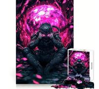 Japanese Samurai Fantasy World Puzzles for Teenagers 1000 Piece Brain Think Good Thick Real Challenge Room Decor (38x26cm)
