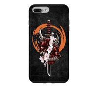 Japanese Samurai, Oni Demon, Sakura, Katana Sword Case for iPhone 7 Plus/8 Plus