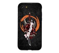 Japanese Samurai, Oni Demon, Sakura, Katana Sword Case for iPhone SE (2020) / 7/8