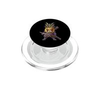Japanese Samurai Pineapple Warrior Ukiyo Sensei Samurai PopSockets PopGrip for MagSafe