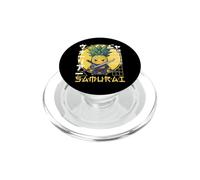 Japanese Samurai Pineapple Warrior Ukiyo Sensei Samurai PopSockets PopGrip for MagSafe