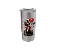 Japanese Samurai Ronin Bushido Ghost Katana Sword Stainless Steel Insulated Tumbler