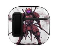 Japanese Samurai Slim Compatible with Airpods 4 Case Protective Hard Cover Skin