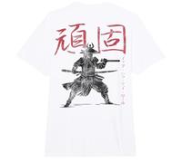 Japanese Samurai Spirit Art - Perseverance (Art Back) Comfort Colors Adult Heavyweight T-Shirt