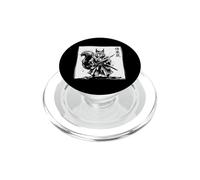 Japanese Samurai Squirrel Ink Art Warrior Anime Manga Otaku PopSockets PopGrip for MagSafe