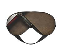 Japanese Samurai Sword Print Breathable Full-Cover Eye Mask Stylish Adjustable Nap Night Restful Environment