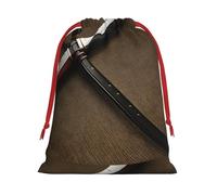 Japanese Samurai Sword Print Present Bag, Reusable Organizer For Holiday Celebrations, Xmas Party Favors