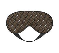Japanese Samurai Swordprint Travel Office Airplane Night Sleep Shading Blindfold Adjustable Strap Eye Mask