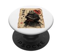 Japanese Samurai Tiger Warrior Ninja Anime ukiyo-e PopSockets Adhesive PopGrip