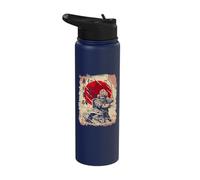 Japanese Samurai Warrior | Bushido Code, Swords Vintage Stainless Steel Insulated Water Bottle