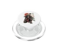 Japanese Samurai Warrior Bushido Kanji Graphic Design PopSockets PopGrip for MagSafe