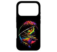 Japanese Samurai Warrior Sakura Sword Spin Art Case for iPhone 17 Pro
