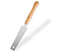 Japanese Saws for Woodworking, Small Japanese Hand Saw for Wood Cutter, Double Edged 11/17 TPI Double Tooth Small Wood Saws Hand Tools Carpentry Fine Cutting Tools with Wooden Handle for DIY Projects