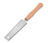 Japanese Saws, Small Japanese Saws for Woodworking, Double Edged Saw with 11/17 TPI, SK5 Steel Blade & Beech Handle, Fine Tooth for Trimming, Pruning, DIY Carpentry