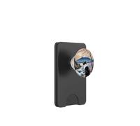 Japanese Scenery Mountains with Cherry Blossoms Romantic Cat PopSockets PopWallet for MagSafe