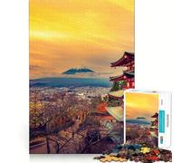 Japanese Scenery Mt Fuji 1000 Adult Pieces Jigsaw Puzzle Enjoyable Game Nice Thick Family Enjoyable Art Piece (50x75cm)