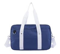 Japanese School Bag Oxford Cloth Japanese Shoulder Bag Zipper for Girls Student 15.8x9.8x4.7 Inch Messenger