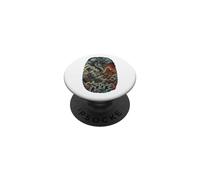 Japanese Sea Dragon Chaos Wave Samurai Vintage anime Lovers PopSockets Adhesive PopGrip