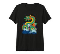 Japanese sea god Ryujin Premium T-Shirt