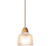 Japanese Silent Style Chaner, E27 Single-Headed Hanging Lamp, Flower Glass Metal Lighting Fixtures, Pendant Light in Bedroom and Living Room.,Luxury
