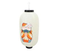 Japanese Silk Lantern Decorative Hanging Ornament for Restaurant Dining