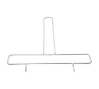 Japanese Skewer Holder Stainless Steel for BBQ Grilling Racks | Lightweight Silver Design, High Heat Resistance, Easy Carry, Restaurant Use for Chicken Turkey Ribs