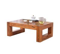 Japanese Solid Wood Coffee Table - Multifunctional Low Tea & Study Table for Bay Window Living Room Elegant Design & Versatile Furniture for Home Decor