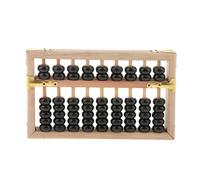 Japanese Soroban Abacus Wooden Frame Beads Classic Student Calculator