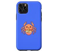 Japanese Spider Crab Eating Ramen Noodles Kawaii Cute Funny Case for iPhone 11 Pro