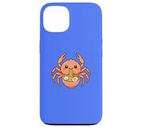 Japanese Spider Crab Eating Ramen Noodles Kawaii Cute Funny Case for iPhone 13