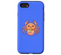 Japanese Spider Crab Eating Ramen Noodles Kawaii Cute Funny Case for iPhone SE (2020) / 7/8