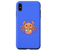 Japanese Spider Crab Eating Ramen Noodles Kawaii Cute Funny Case for iPhone XS Max