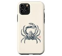 Japanese Spider Crab Vintage with Kanji Case for iPhone 11 Pro