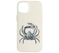 Japanese Spider Crab Vintage with Kanji Case for iPhone 14 Plus