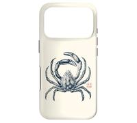 Japanese Spider Crab Vintage with Kanji Case for iPhone 17 Pro