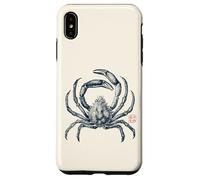 Japanese Spider Crab Vintage with Kanji Case for iPhone XS Max