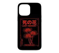 Japanese Spider Lily Anime Merch Gothic Grunge Flower Otaku Case for iPhone 13 Pro Max