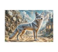Japanese Spitz 1000 Pcs Jigsaw Puzzle Bundle Cute Pet Family Puzzle Lovers Fun Family Game Mindful Activity Spring Cardboard 1000 PCS