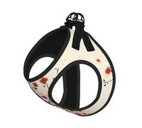 Japanese Spring Plum Floral Compact Pet Suspender Vest-The Perfect Small Pet For A Comfortable Walk