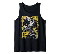 Japanese Streetwear Cyberpunk Y2K Techwear Neko Manga Anime Tank Top