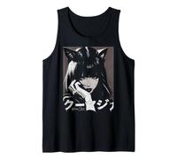 Japanese Streetwear Cyberpunk Y2K Techwear Neko Manga Anime Tank Top