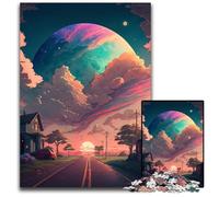 Japanese Style Adult Jigsaw Puzzles 1000 Pieces cardboard Puzzles Brain Teaser Game for Teenagers, Perfect 26X38CM/10.23x14.96inch